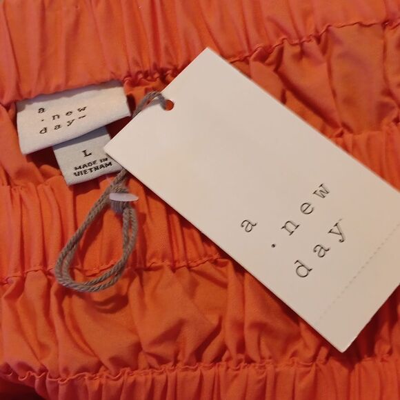 NWT A New Day  Persimmon  Sun Dress.  Coastal Cowgirl,  Tomato Girl,  Twee - Picture 9 of 12